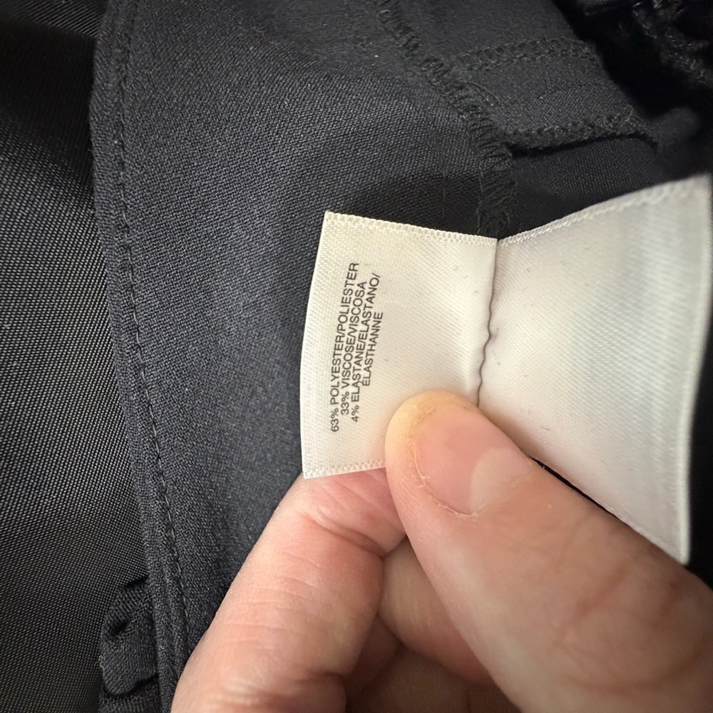 Nine West Black Suit Trouser Pants Size 16 - Picture 7 of 7